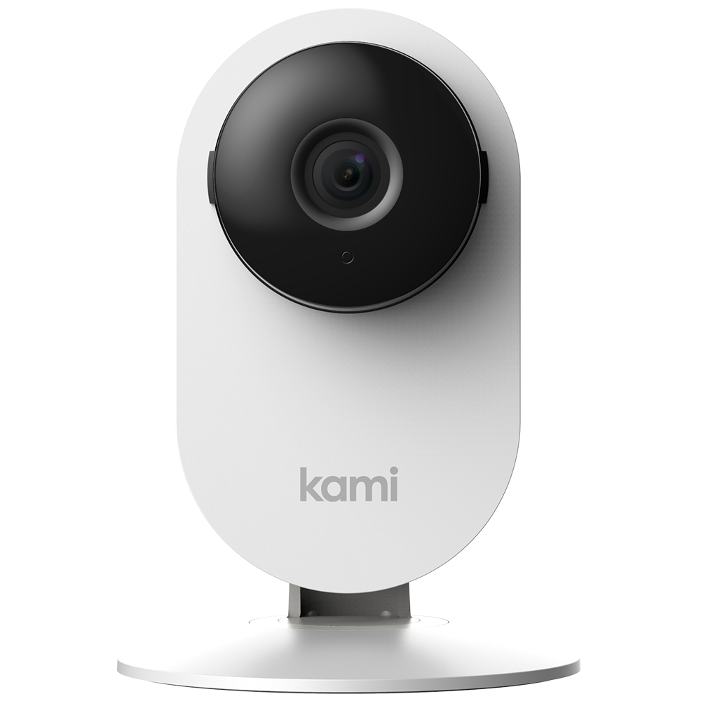Kami Mini - WiFi 1080P Smart Camera with Voice Control, White