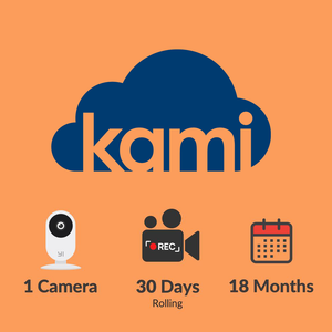 Kami Cloud - 1 camera - 30 days - 18 months