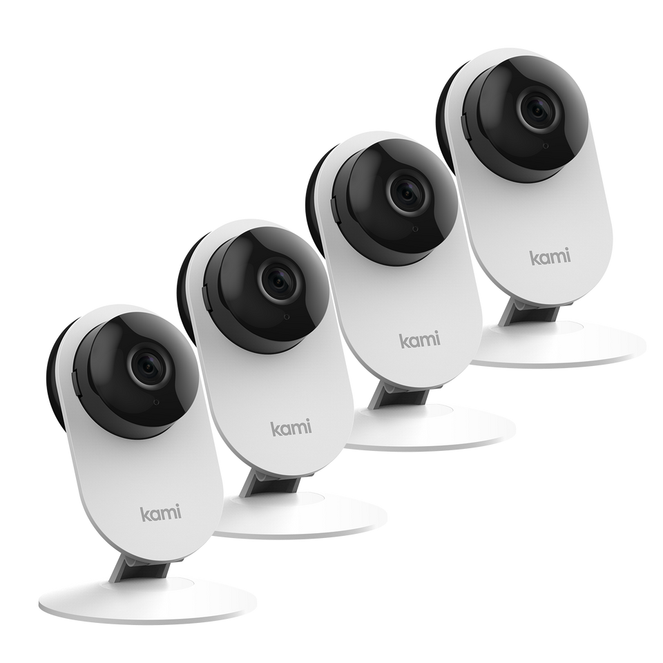 Kami Mini - WiFi 1080P Smart Camera with Voice Control, White