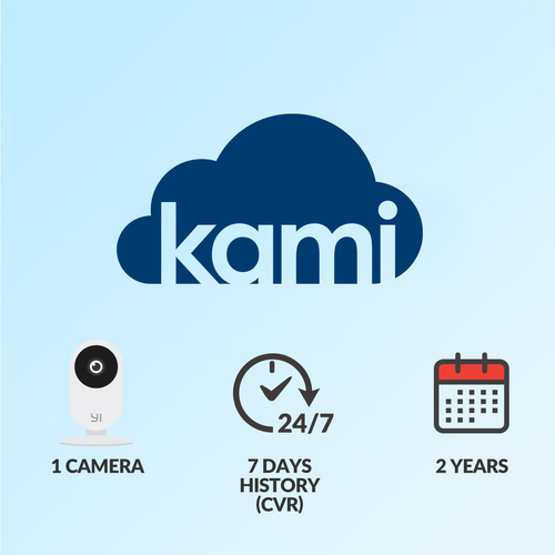 Kami Cloud - 1 camera - 7 days CVR - 24 months